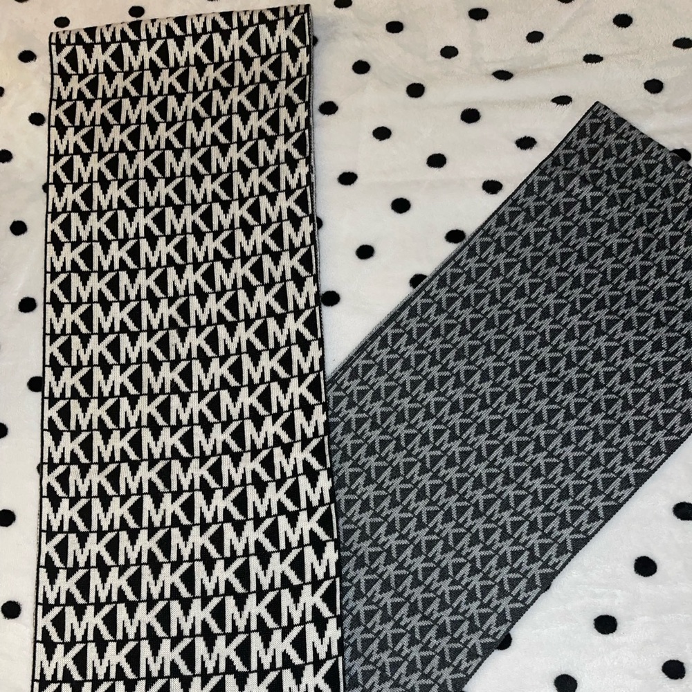 Two MK scarves.